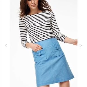 Boden Cambridge Skirt Sky Blue sz 8